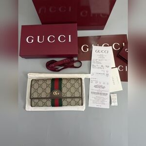 Gucci Ophidia continental wallet